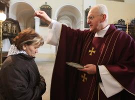 Popeleční středa v litoměřické katedrále sv. Štěpána